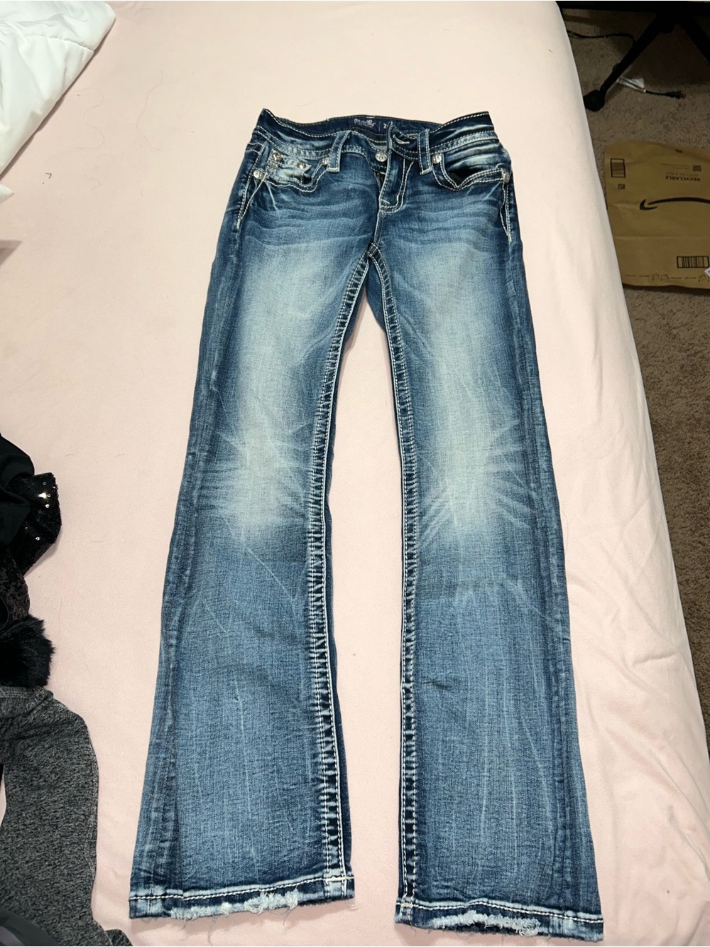 Miss Me Distressed Jeans with embellishment